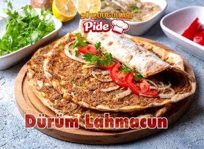 Sıcak Dürüm Lahmacun, çıtır hamur