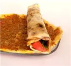 Sıcak Dürüm Lahmacun, çıtır hamur